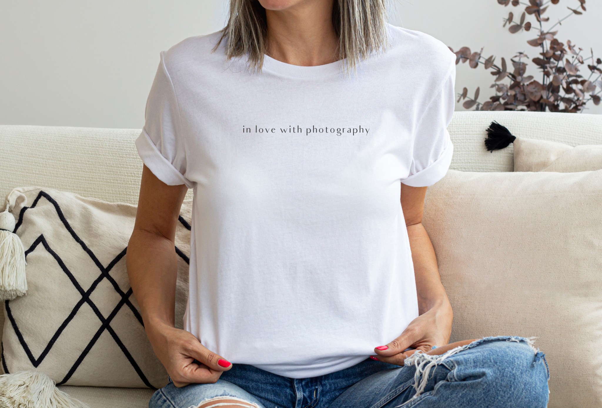 In love with photography t-shirt